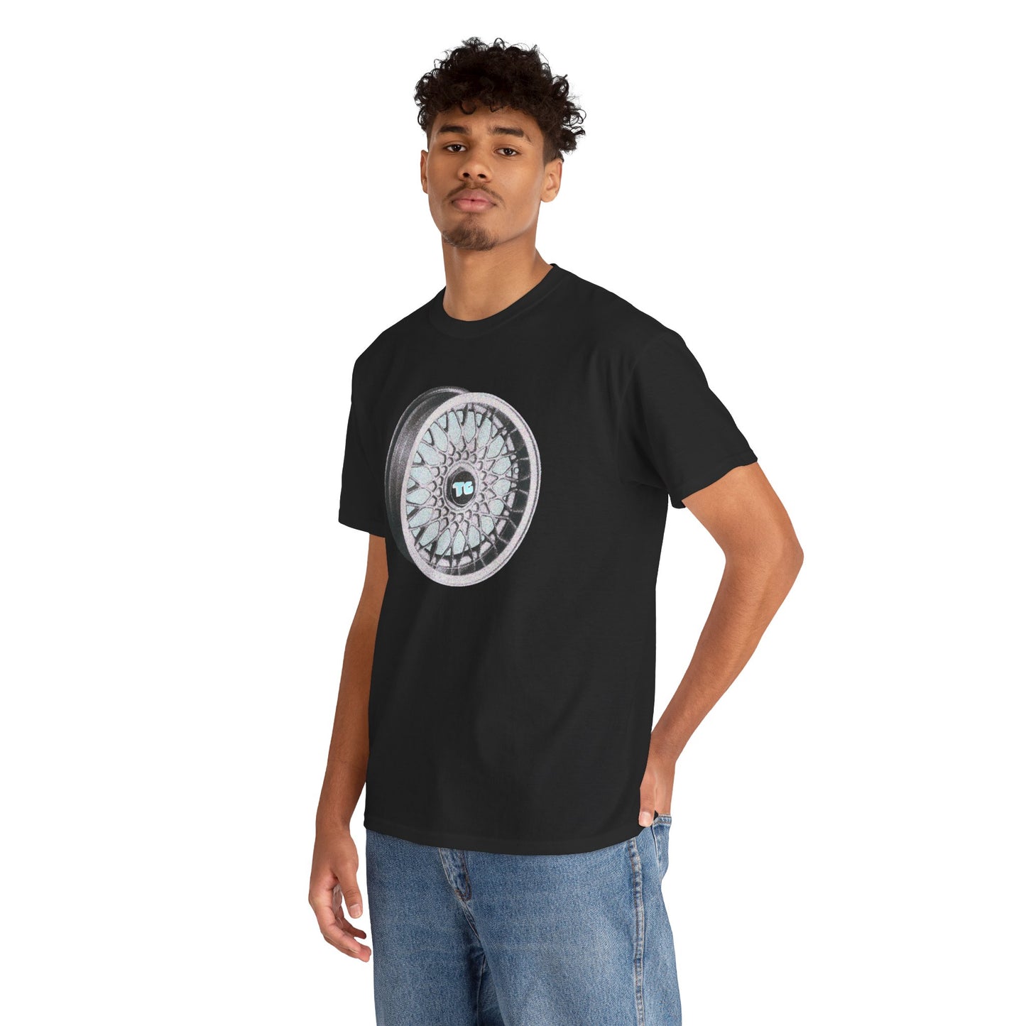 Vintage Car T-shirt - BBS rim inspired Tee