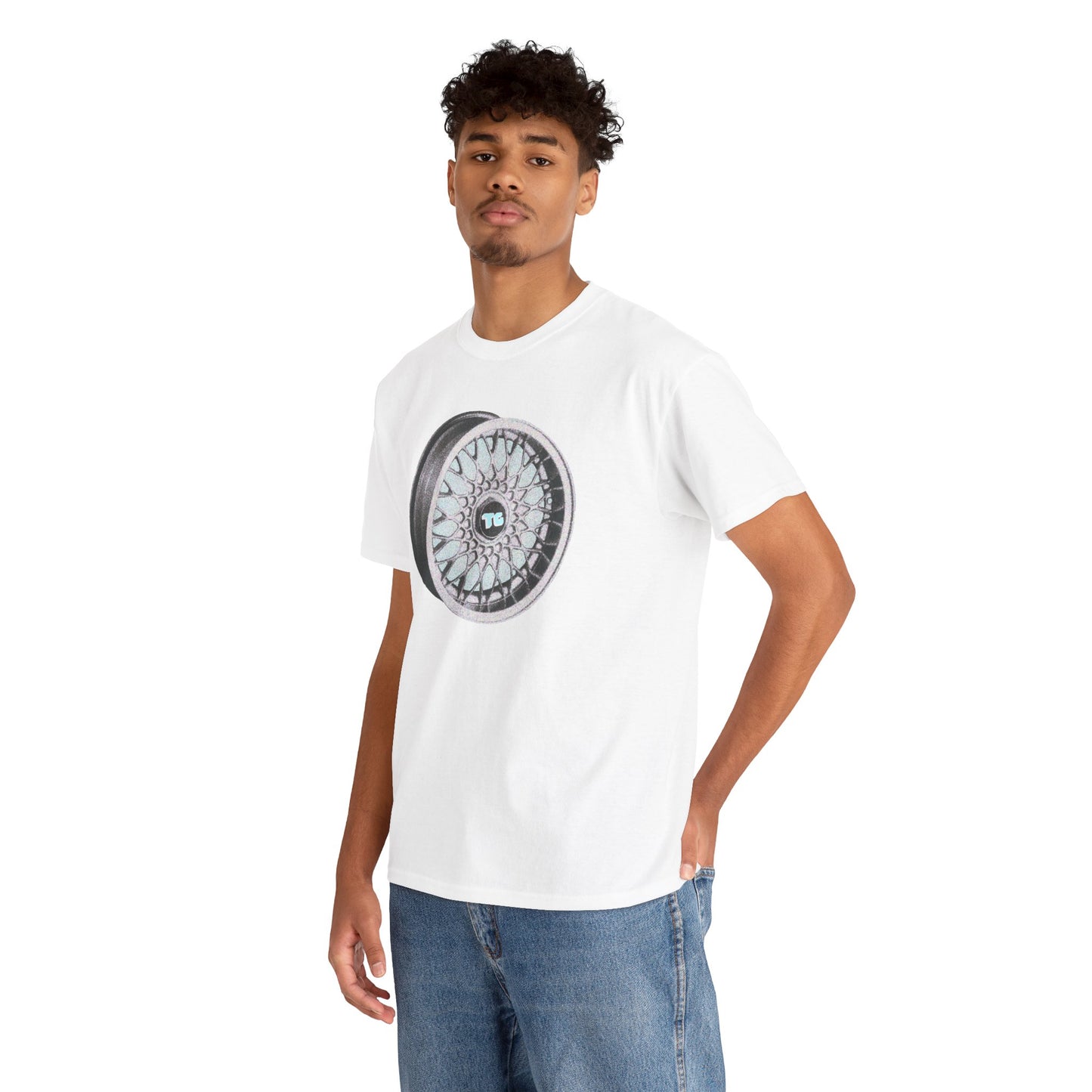 Vintage Car T-shirt - BBS rim inspired Tee